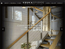 Tablet Screenshot of keuka-studios.com